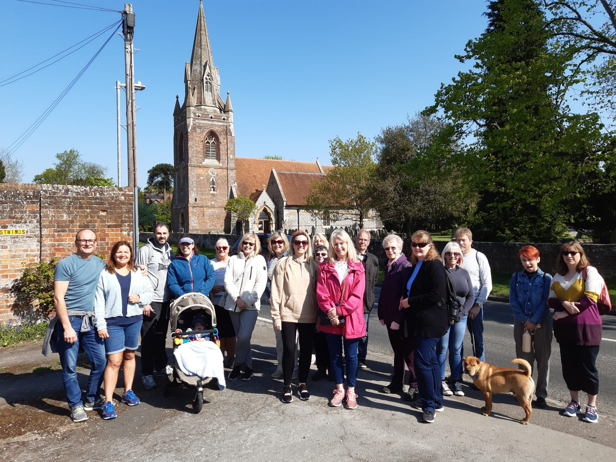 A past Tilehurst Walkabout group