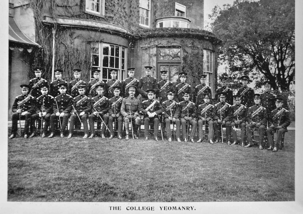 1906-08 The College Yeomanry-UoR Archive Photo